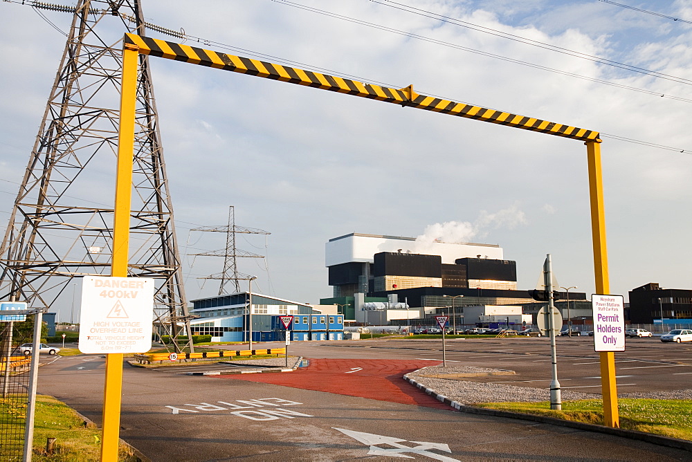 Heysham nuclear power station in Lancashire, England United Kingdom, Europe