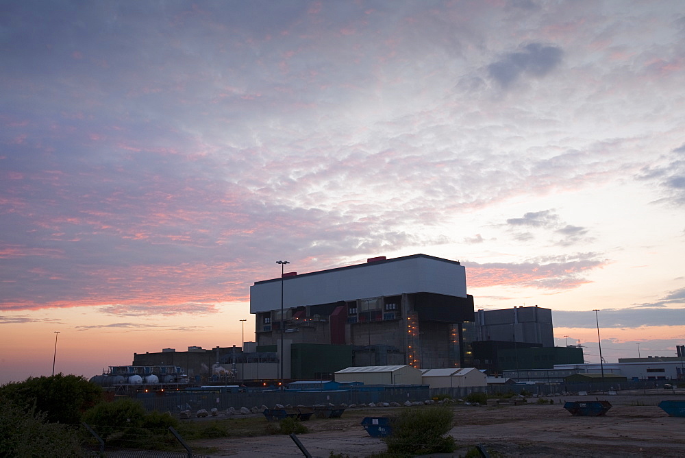 Heysham nuclear power station in Lancashire, England United Kingdom, Europe