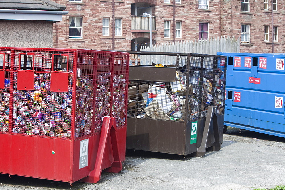 A recycling facility on Barrow Island in Barow in Furness, Cumbria, England, United Kingdom, Europe