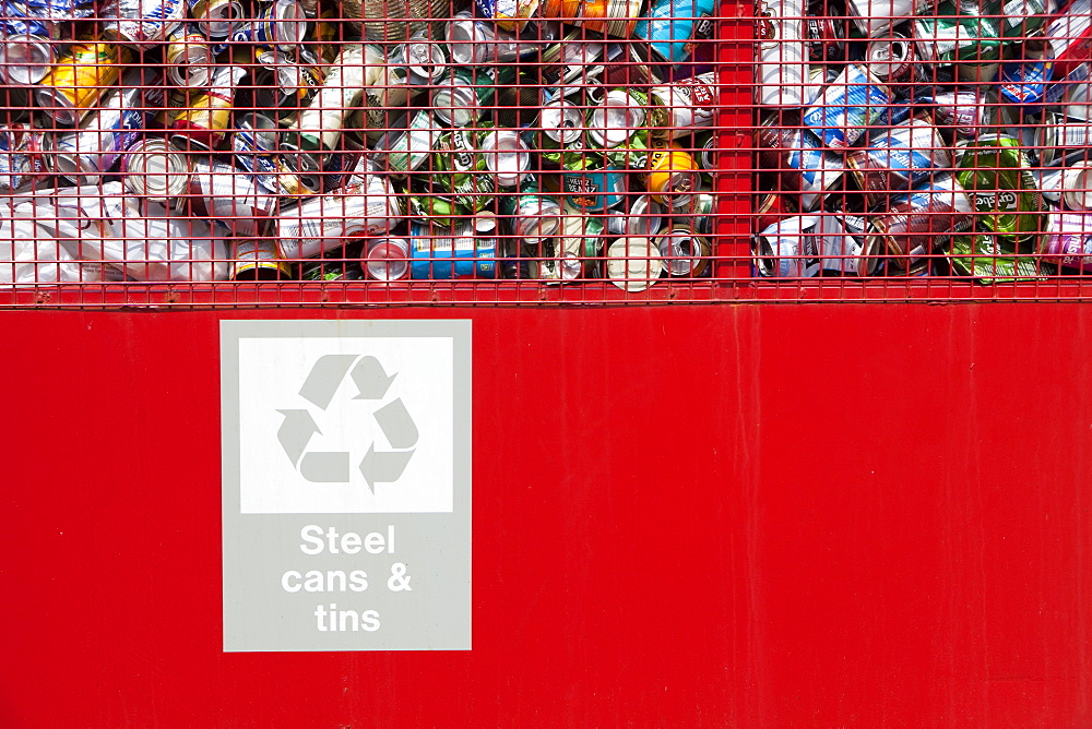 A recycling facility on Barrow Island in Barow in Furness, Cumbria, England, United Kingdom, Europe