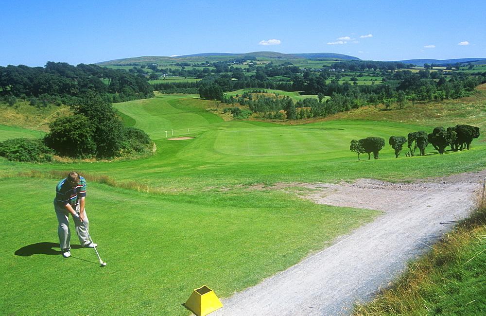 Brampton golf course in north Cumbria, England, United Kingdom, Europe