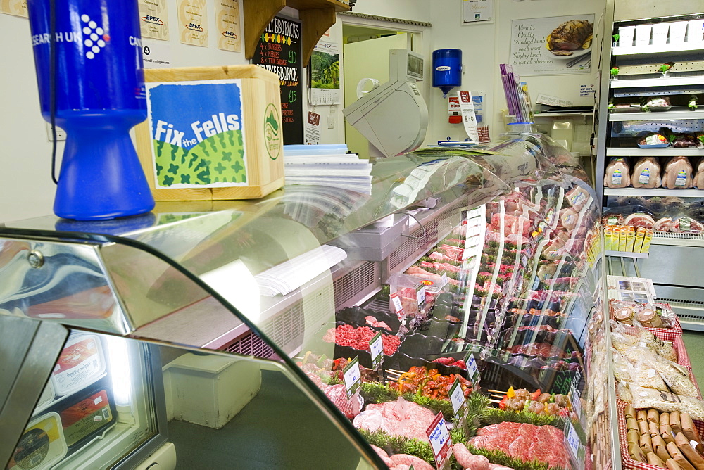 Plumgarths farm shop in Kendal, Cumbria, England, United Kingdom, Europe