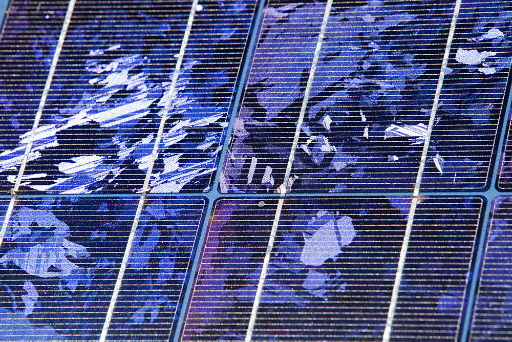 Solar panels used to generate electricity to power scientific equipment as part of a research project by scientists from Sydney University, in the Snowy Mountains, New South Wales, Australia, Pacific