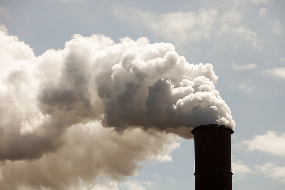 Emissions from the Bluescope steel works at Port Kembla, Wollongong, New South Wales, Australia, Pacific