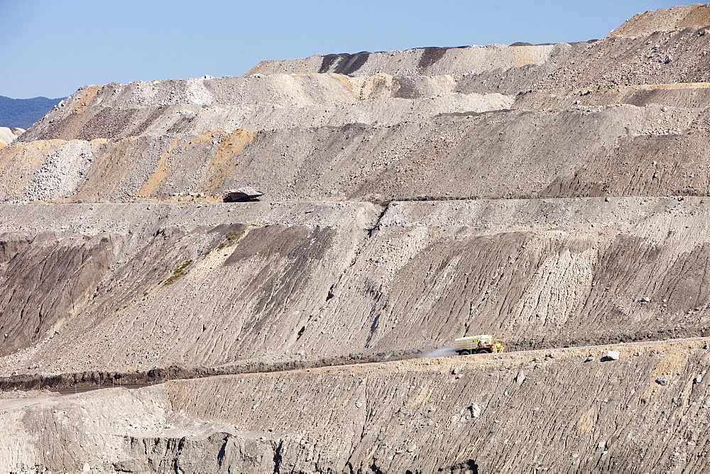 The Beltana number 1 mine, an open cast or drift coal mine managed by Xstrata coal in the Hunter Valley, New South Wales, Australia, Pacific