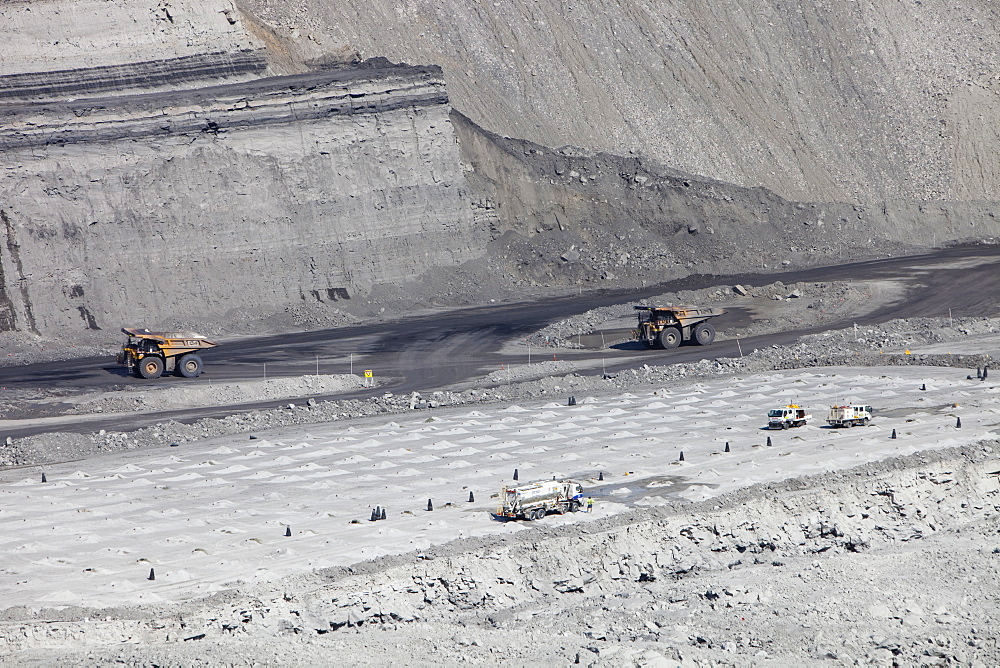 The Beltana number 1 mine, an open cast or drift coal mine managed by Xstrata coal in the Hunter Valley, New South Wales, Australia, Pacific