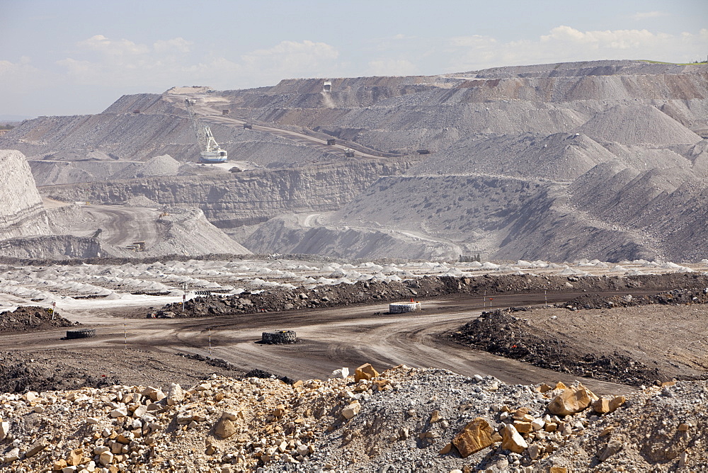 An open cast or drift coal mine in the Hunter Valley, New South Wales, Australia, Pacific