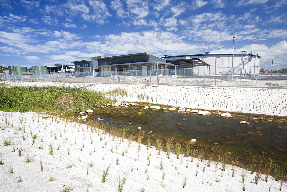 A new multi million dollar desalination plant in Sydney, New South Wales, Australia, Pacific