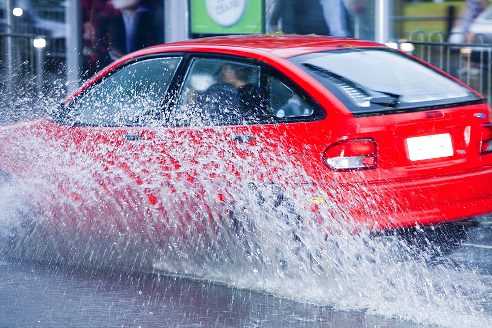 Torrential rain in 2010 in Melbourne, Victoria, Australia, Pacific