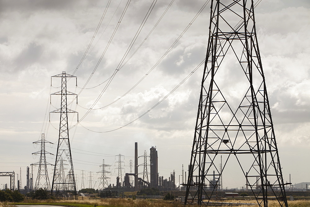 Heavy industry on Teeside, North East, England, United Kingdom, Europe