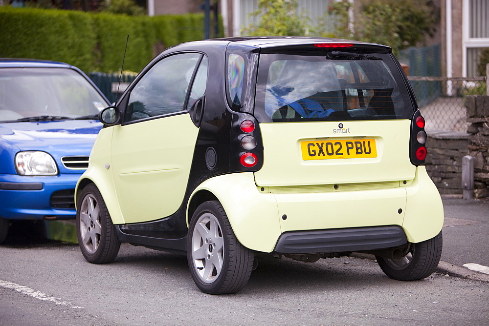 A Smart Car, a small efficient car, United Kingdom, Europe