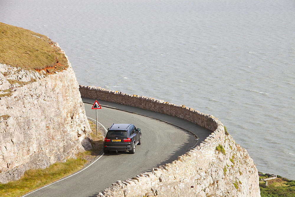 The toll road round the Great Orme near Llandudno, North Wales, United Kingdom, Europe