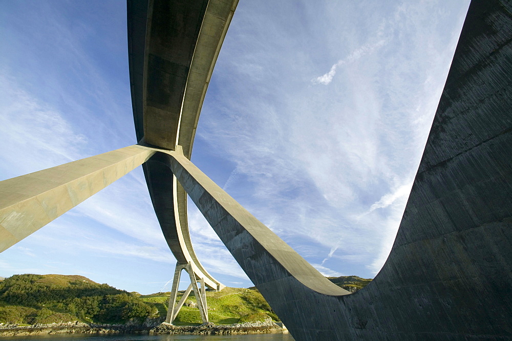 Kylesku Bridge in Assynt, Sutherland, Scotland, United Kingdom, Europe