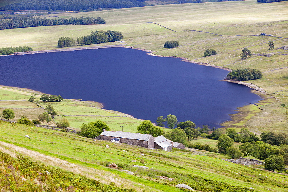 The cult movie Withnail and I used Sleddale Hall, as Crow Crag, as a film set, in Wet Sleddale, Lake District, Cumbria, England, United Kingdom, Europe