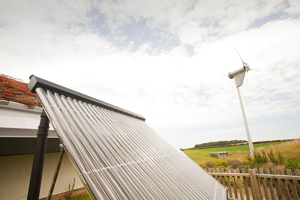 The Norfolk Naturalists Trust visitor centre at Cley, on the North Norfolk Coast, Norfolk, England, United Kingdom, Europe