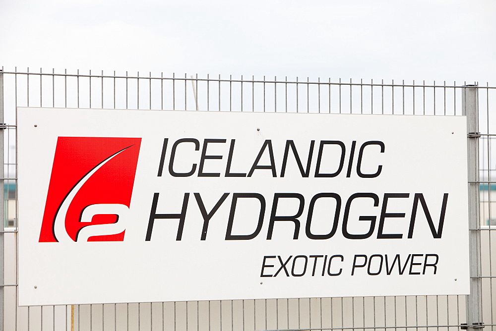 A hydrogen station on the quayside in Reykjavik, Iceland, Polar Regions