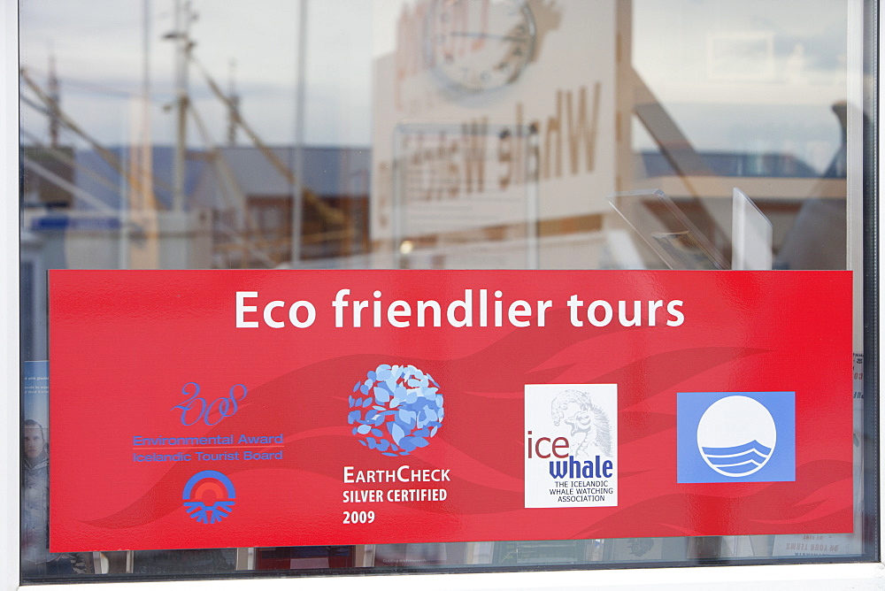 Eco certification of Whale watching trips in Reykjavik, Iceland, Polar Regions