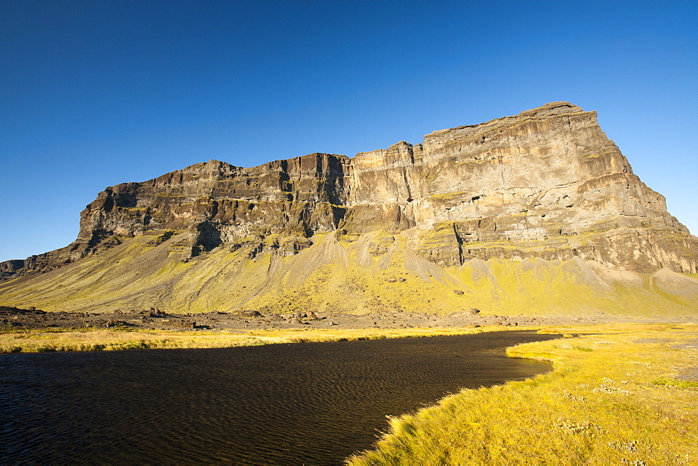 A peak in the Skaftafell National Park, Iceland, Polar Regions