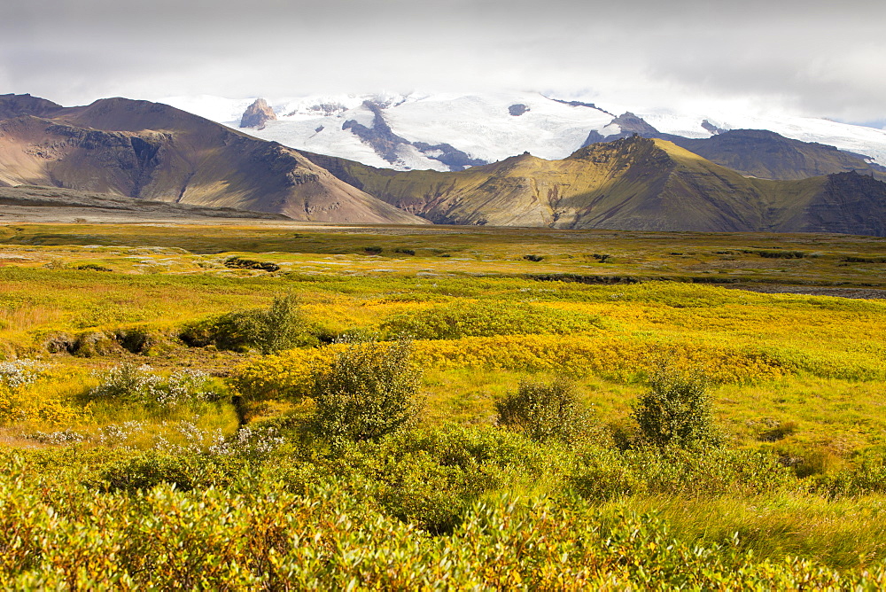 The Skaftafellsjokull glacier, Iceland, Polar Regions