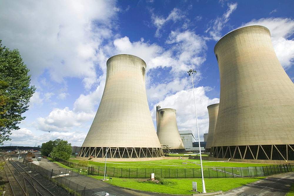 Drax coal fired power station in Yorkshire, England, United Kingdom, Europe