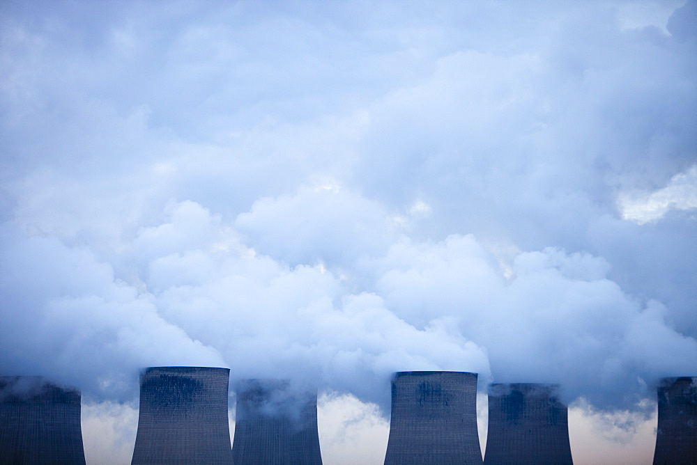 Ratcliffe on Soar coal fired power station in Nottinghamshire, England, United Kingdom, Europe