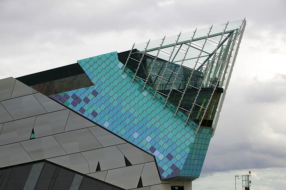 The Deep, Europe's deepest aquarium in Hull in Yorkshire, England, United Kingdom, Europe