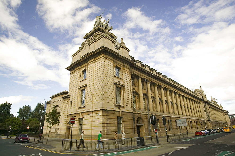 Hull Town Hall and courts of Justice, Yorkshire, England, United Kingdom, Europe