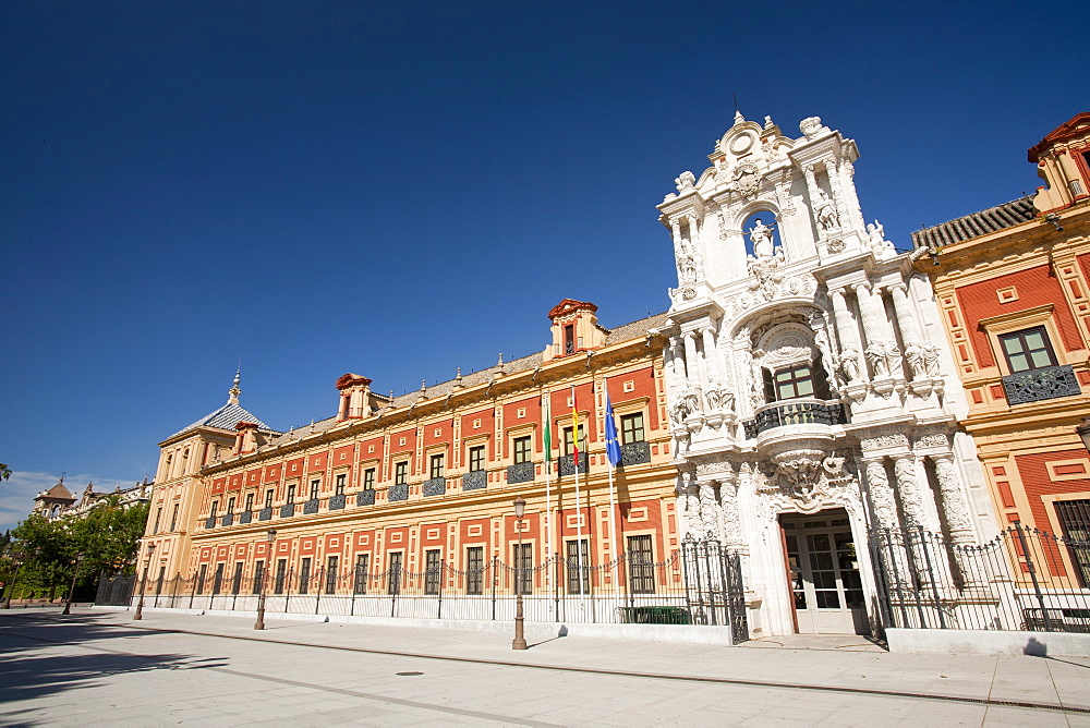 The Palace De San Telmo in Seville, Andalucia, Spain, Europe