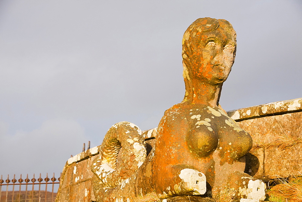 One of two mermaids in Inverarish of the Isle of Raasay, Scotland, United Kingdom, Europe