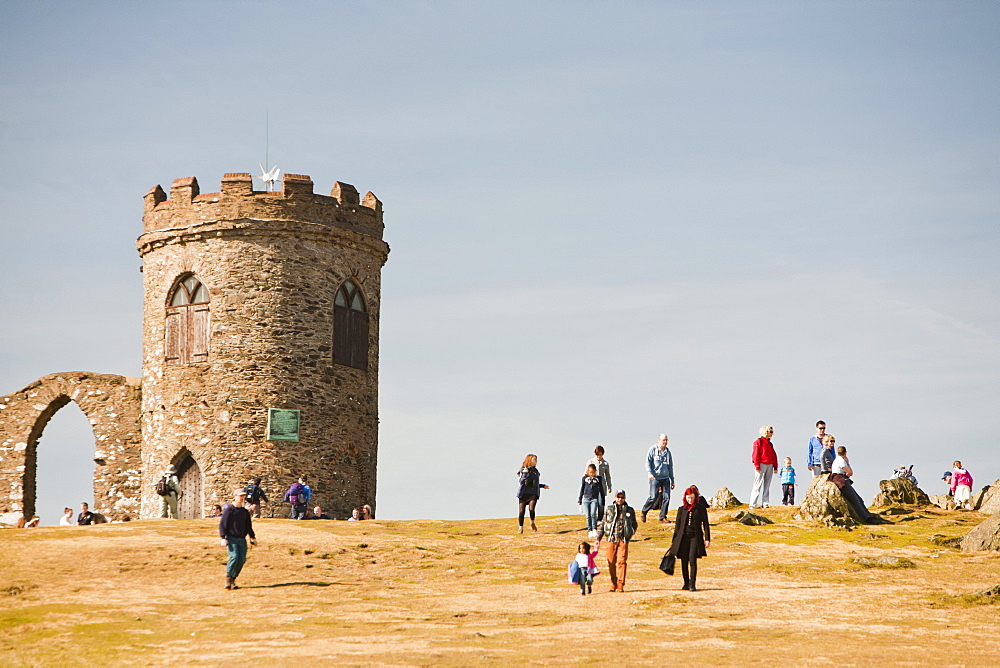 Old John Tower built in 1784 in Bradgate Park in Leicesterhsire by the Earl of Stamford, England, United Kingdom, Europe