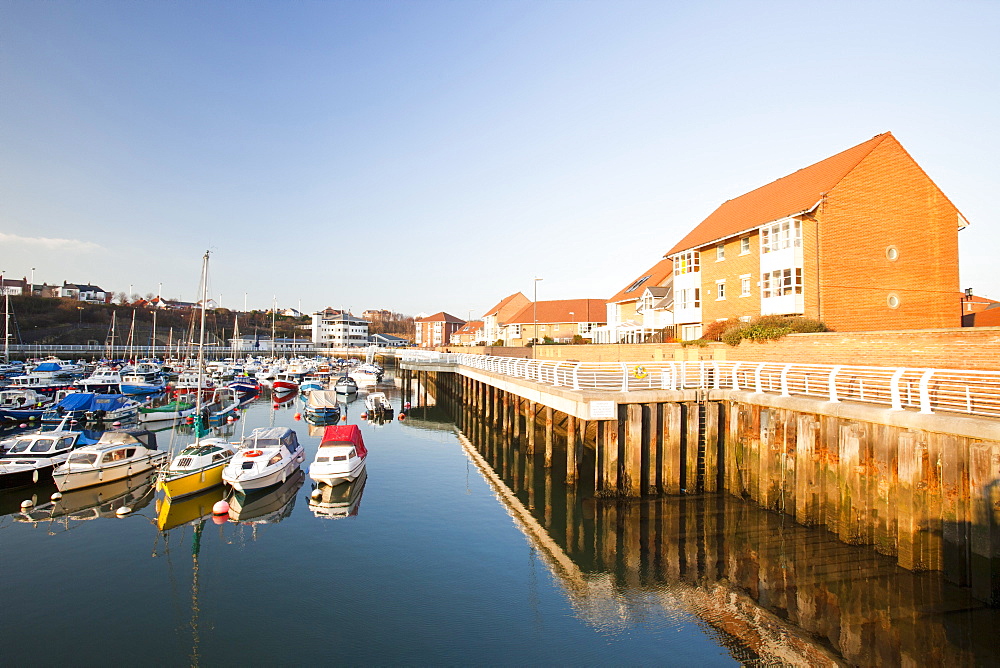 Sunderland Marina on the North east coast, Tyne and Wear, England, United Kingdom, Europe