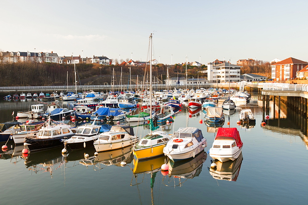 Sunderland Marina on the North east coast, Tyne and Wear, England, United Kingdom, Europe