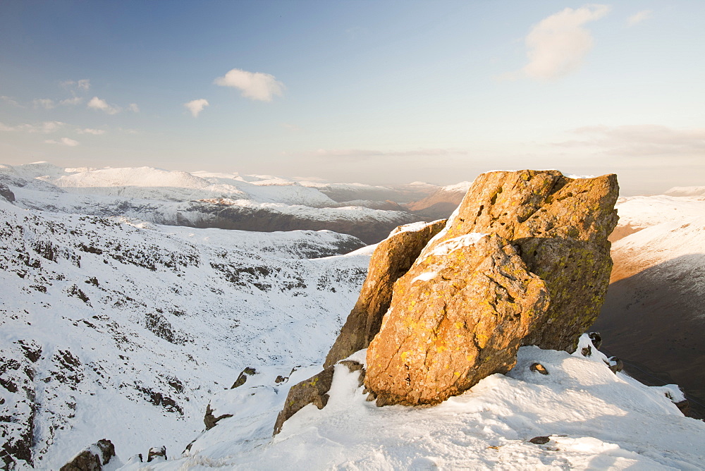 Red Screes in the Lake District, Cumbria, England, United Kingdom, Europe