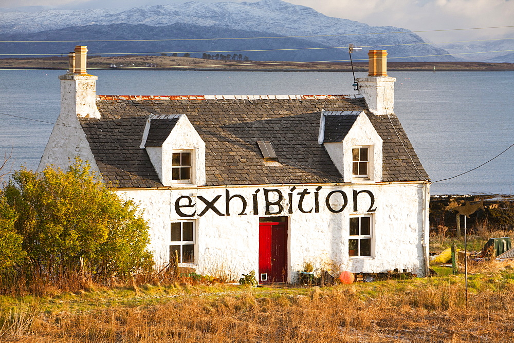 An artists gallery and exhibition in Broadford, Isle of Skye, Scotland, United Kingdom, Europe