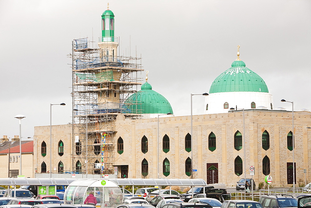 The Jamia Mosque in Keighley, West Yorkshire, Yorkshire, England, United Kingdom, Europe