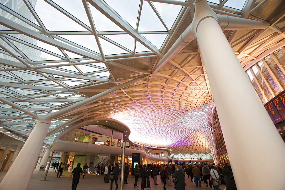 The new Kings Cross railway station, London, England, United Kingdom, Europe