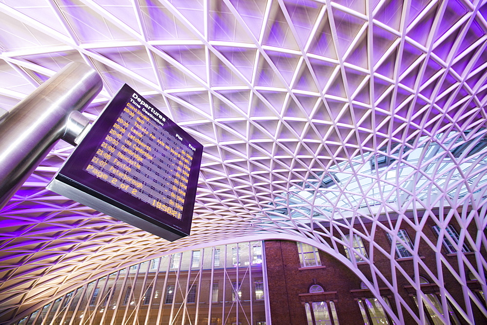 The new Kings Cross railway station, London, England, United Kingdom, Europe