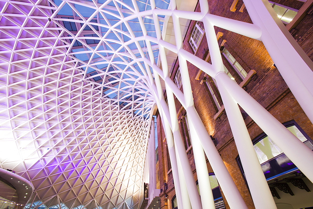 The new Kings Cross railway station, London, England, United Kingdom, Europe