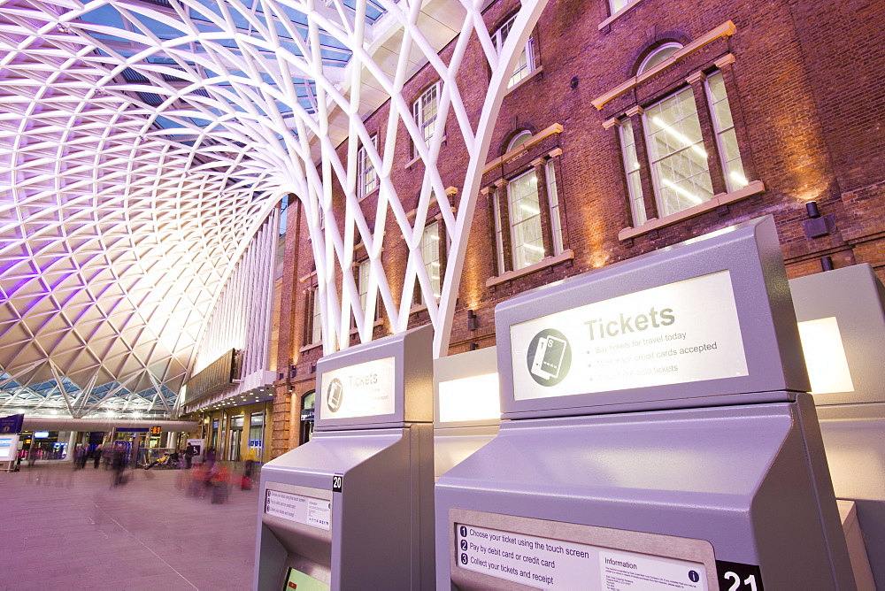 The new Kings Cross railway station, London, England, United Kingdom, Europe