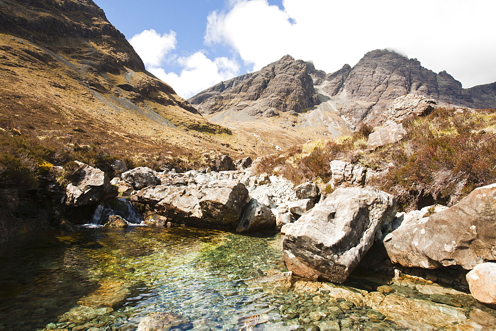 Blaven, an outlier of the Cuillin Ridge, Isle of Skye, Scotland, United Kingdom, Europe