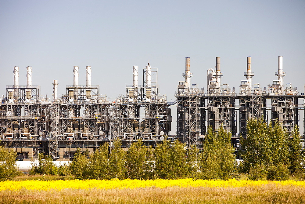 Tar sands plant, Alberta, Canada, North America