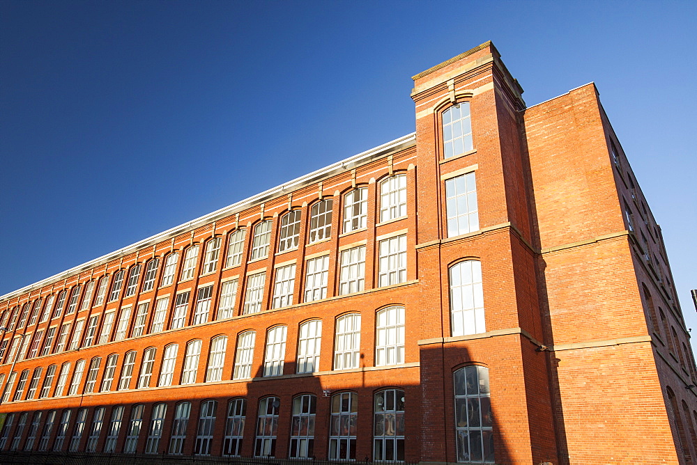 Centenary Mill, an old Lancashire cotton mill in Preston, Lancashire, England, United Kingdom, Europe