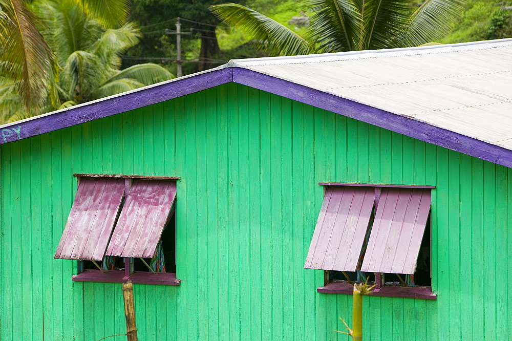 The village school in Bukaya in the Fijian highlands, Fiji, Pacific