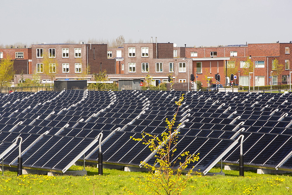 Sun Island in Almere, Flevoland, Netherlands, Europe