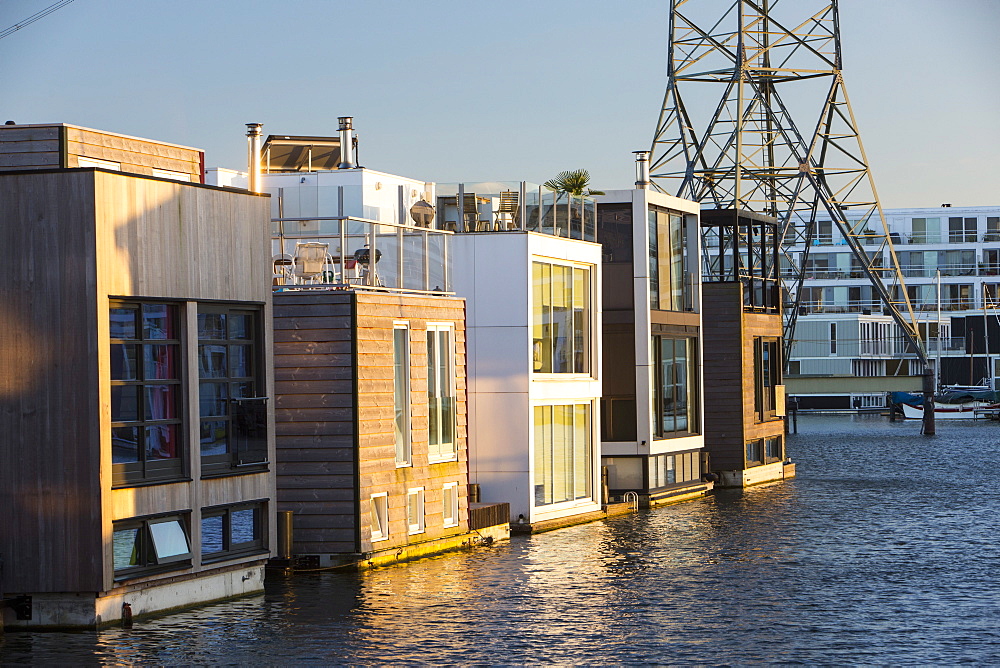 Ijburg, a suburb of Amsterdam, Netherlands, Europe