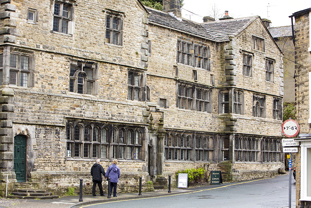 An old manor house in Settle, Yorkshire, England, United Kingdom, Europe