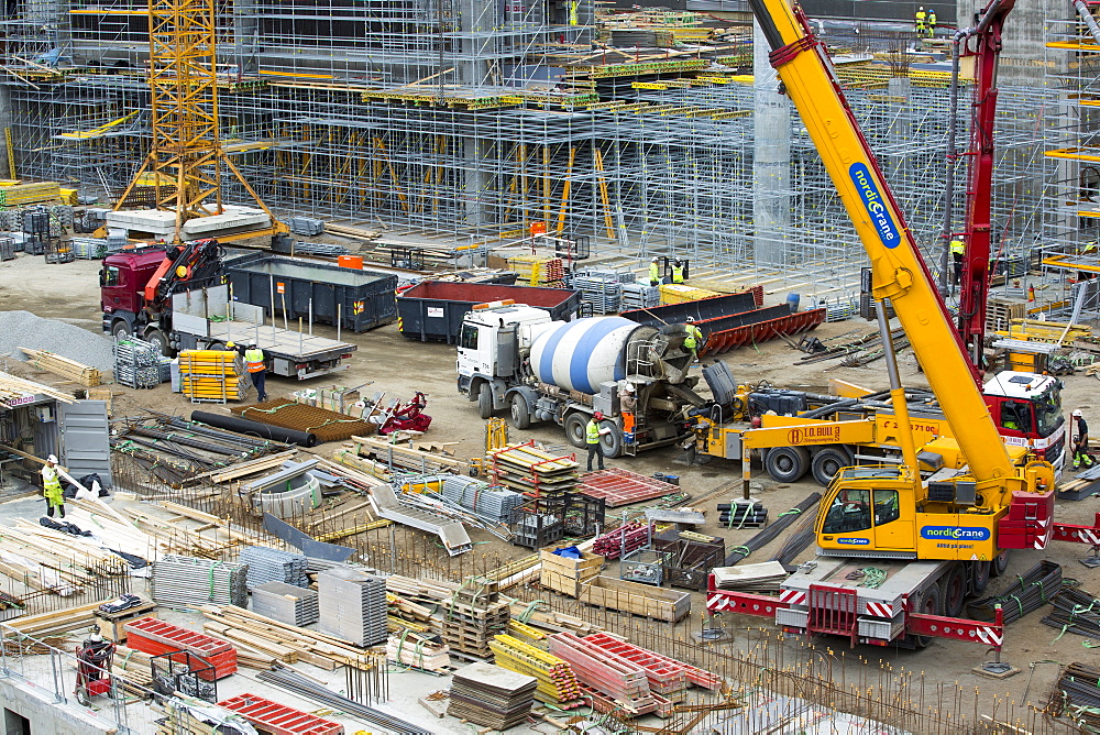 Expansion work at Oslo Airport in Norway.