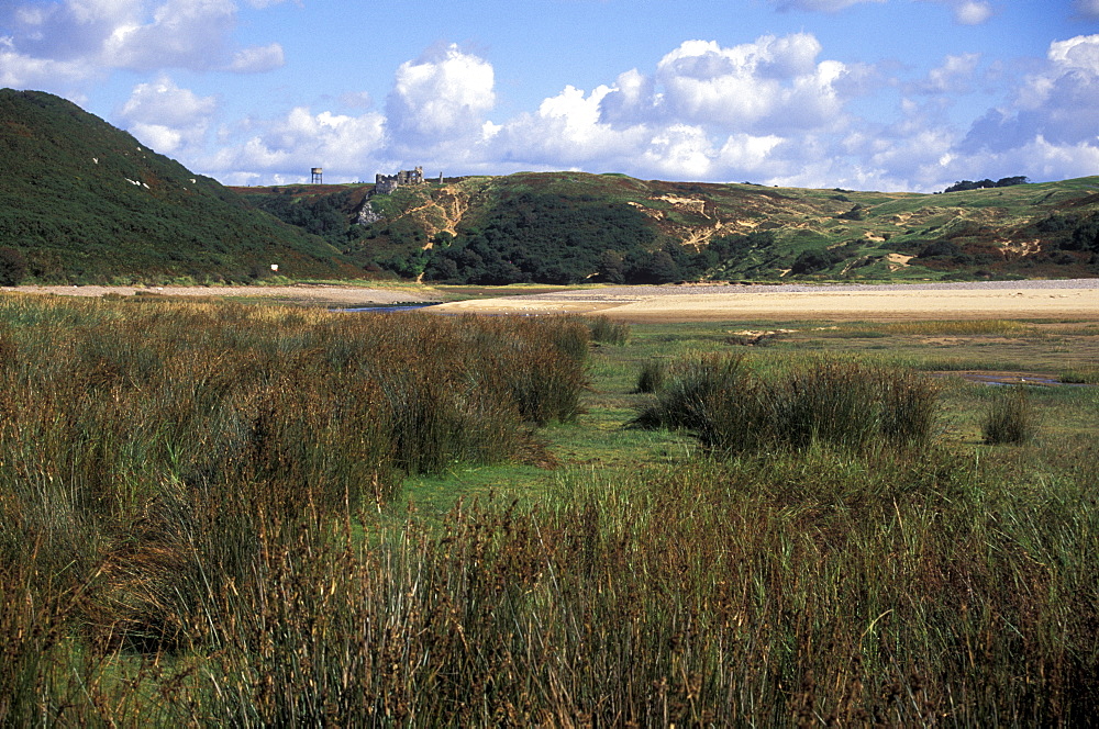 Pennard Pill and Pennard Castle, Gowergower