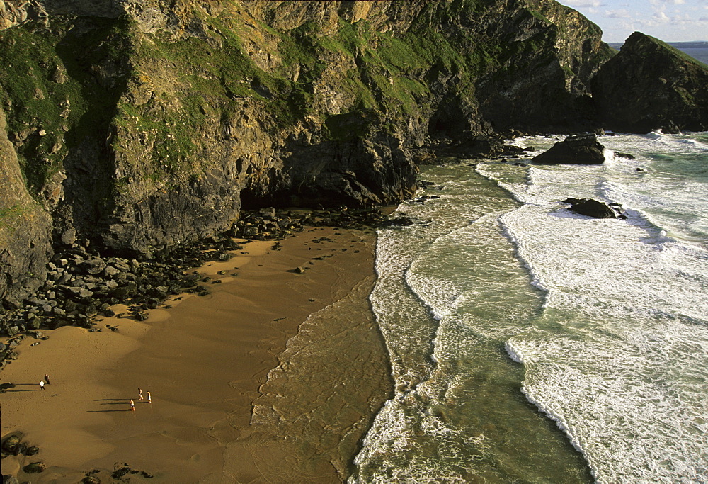 Bedruthan Steps, Cornwall, England, UK, Europe