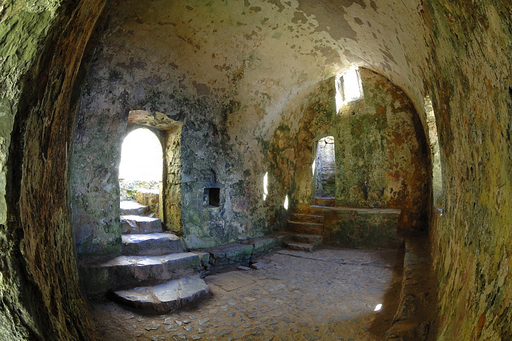 St. Govan's Chapel, Pembrokeshire, Wales, UK